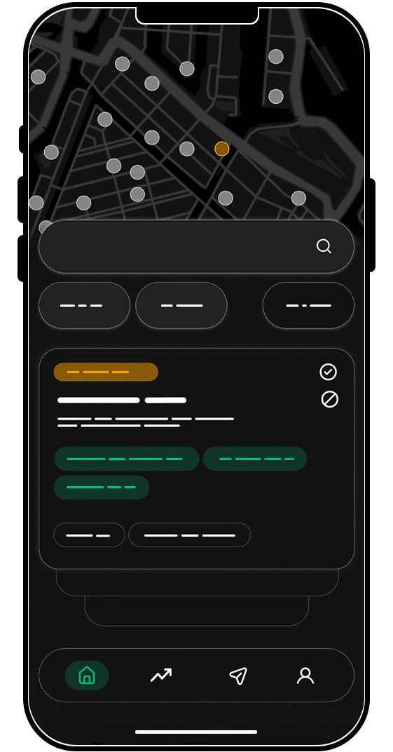 Wave Job Seeker App Screen 1
